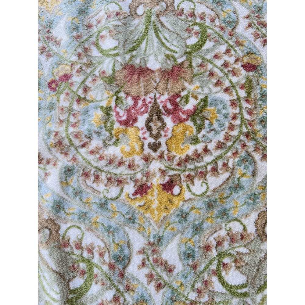 Pottery Barn Organic Cotton Bath Towels Set 2 Medallion Boho Portugal FREE SHIP